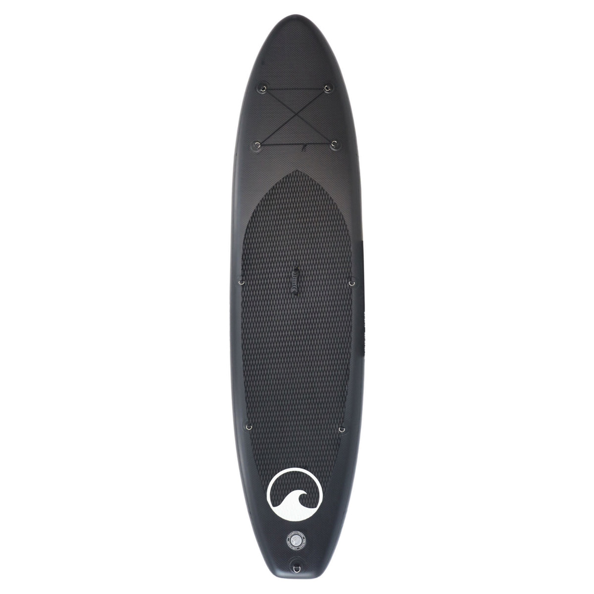 Deep Sea SUP Brett Sett XXL (330cm), svart
