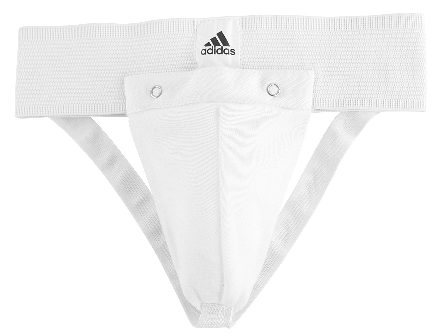 Adidas herreskrittbeskytter, hvit