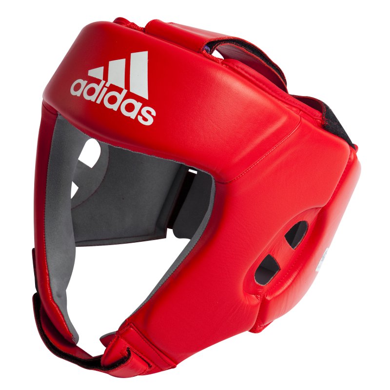 Adidas AIBA boksehjelm, rød