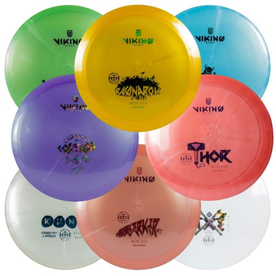 Viking Discs Armor sett, 8 Disc Sett