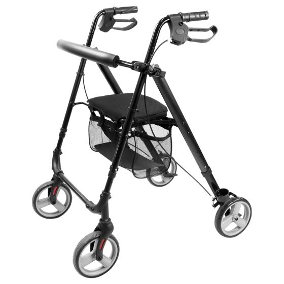 Arvo Rollator, Aero, Svart