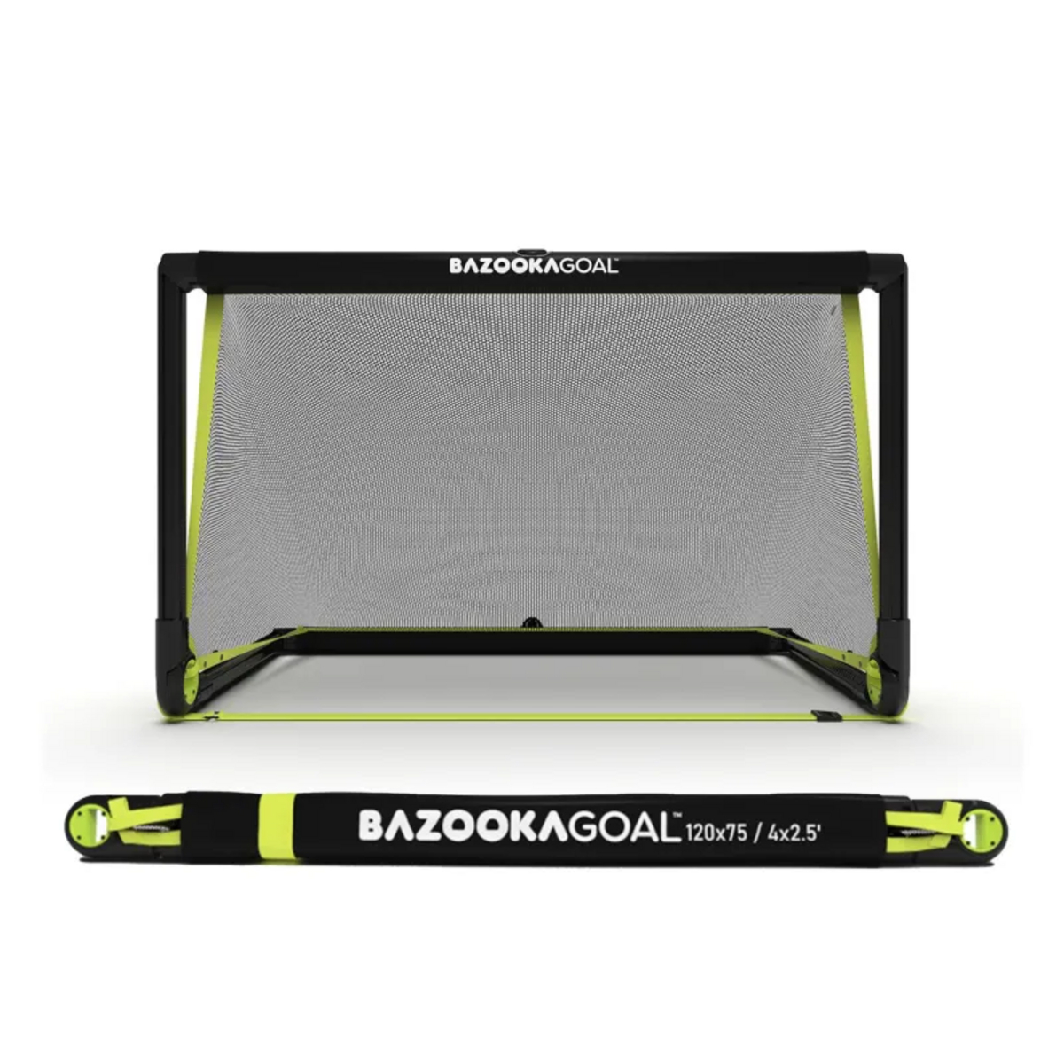 Bazooka pop-up-fotballmål i PVC, 120 x 75 x 75 cm