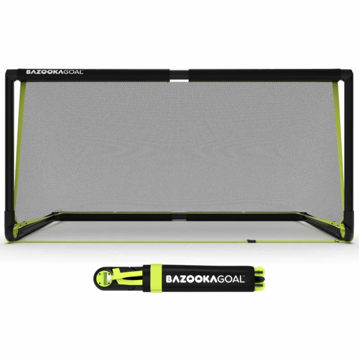 Bazooka pop-up-fotballmål i PVC, 180 x 90 x 90 cm
