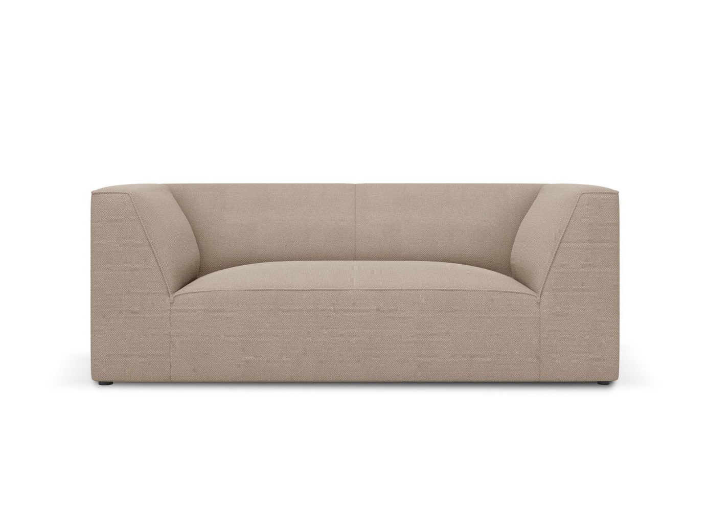 Cosmopolitan Design sofa, "Siena", 2-seter, 174 × 92 × 69 cm, Ottawa, svarte plastben