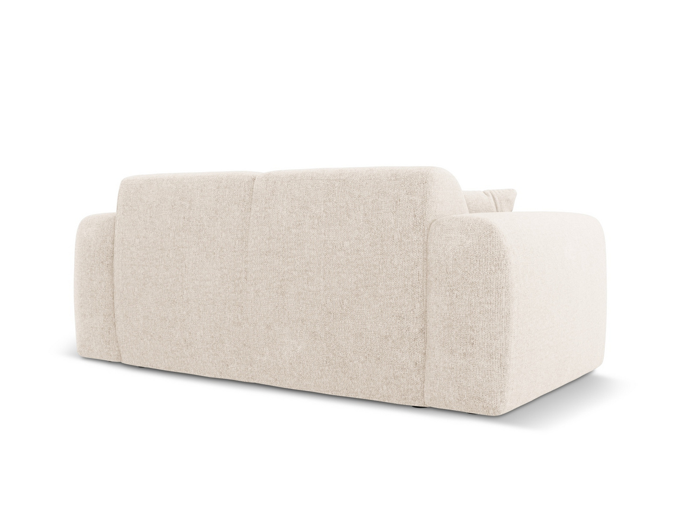 Cosmopolitan Design sofa, "Nolio", 2-seter, 170 × 95 × 72 cm, Haga, svarte plastben