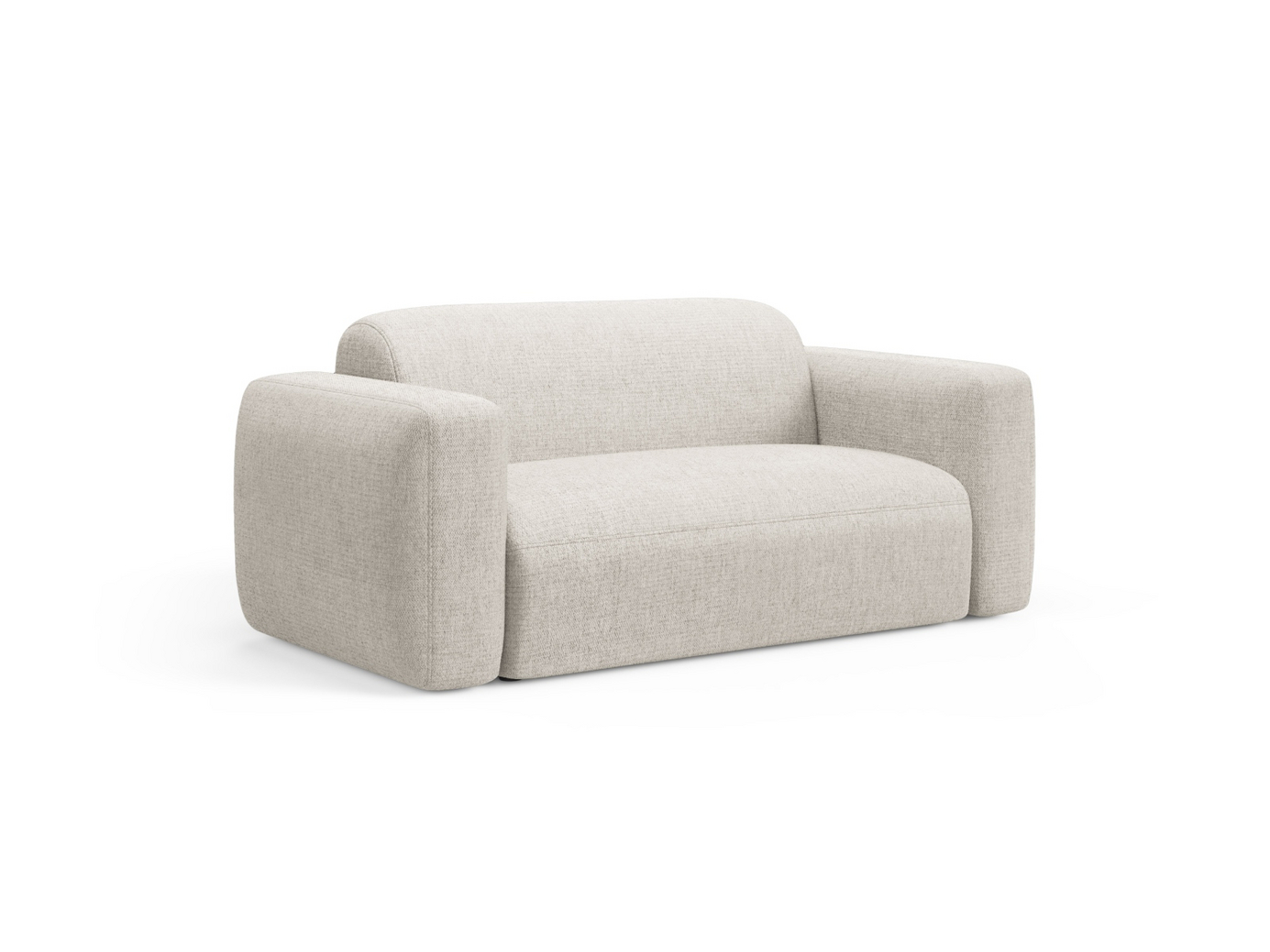 Cosmopolitan Design modulsofa, "Strino", 2-seter, 180 × 98 × 78 cm, Sorella, svarte plastben