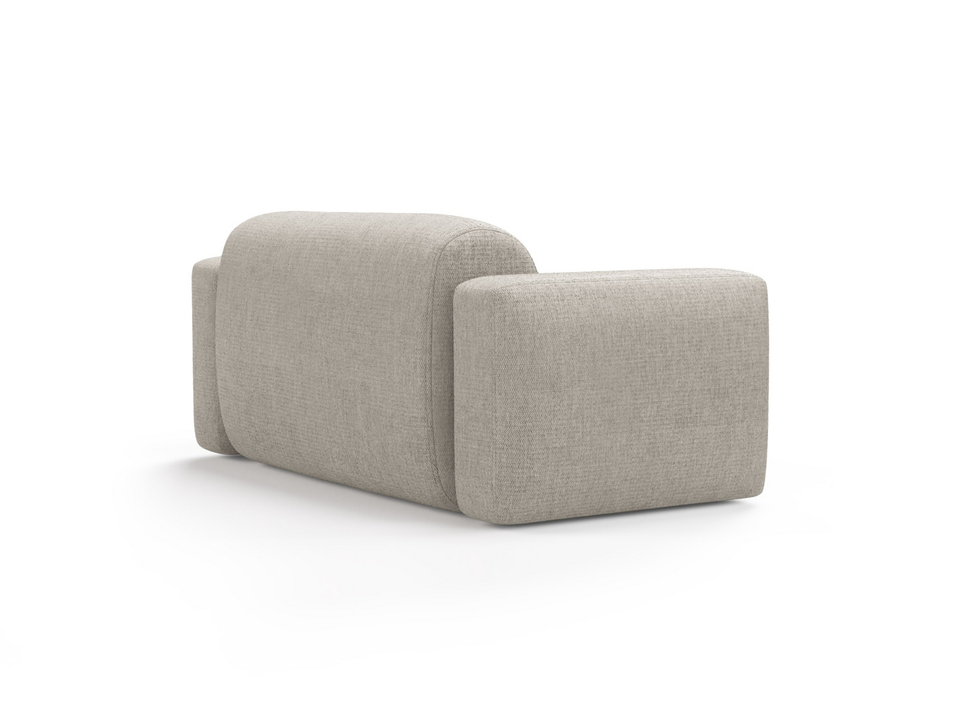Cosmopolitan Design modulsofa, "Strino", 2-seter, 180 × 98 × 78 cm, Sorella, svarte plastben