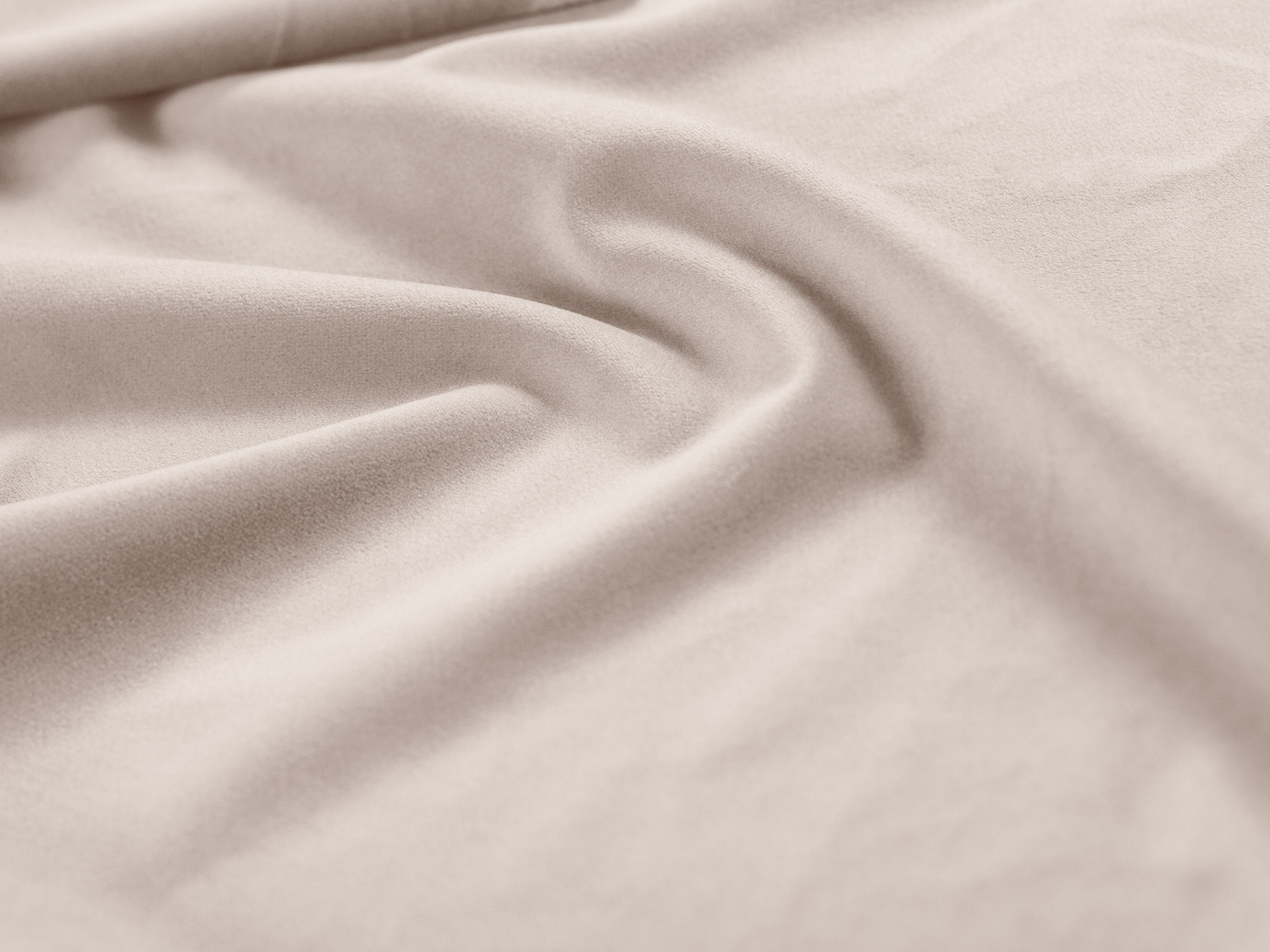 Cosmopolitan Design fløyelssofa, "Matera", 2-seter, 180 × 110 × 85 cm, Salvador, svarte plastben