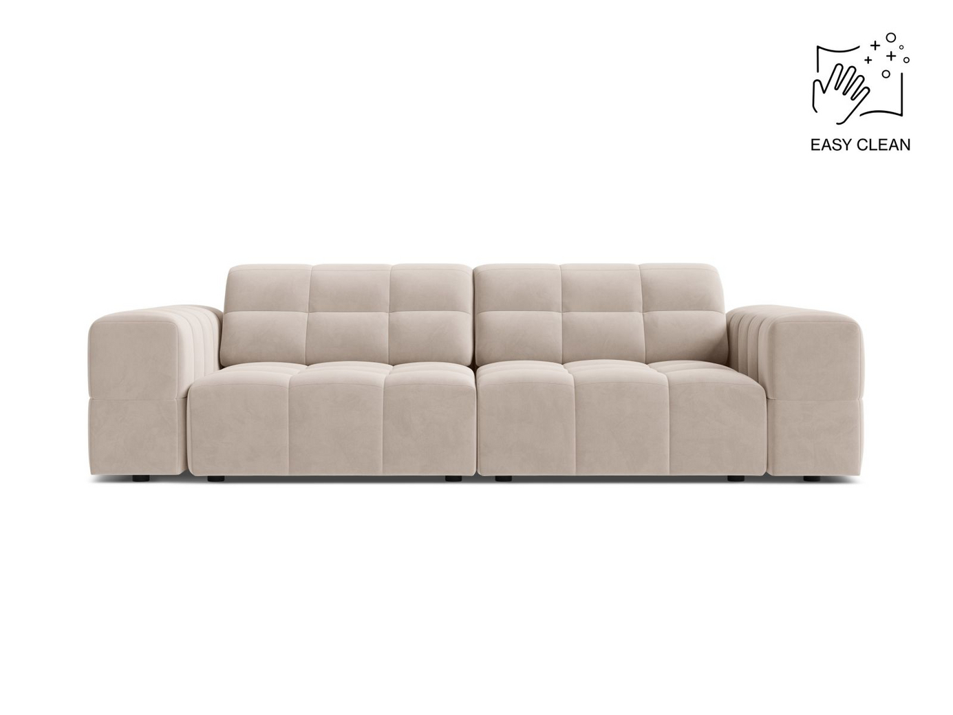 Cosmopolitan Design fløyelssofa, 