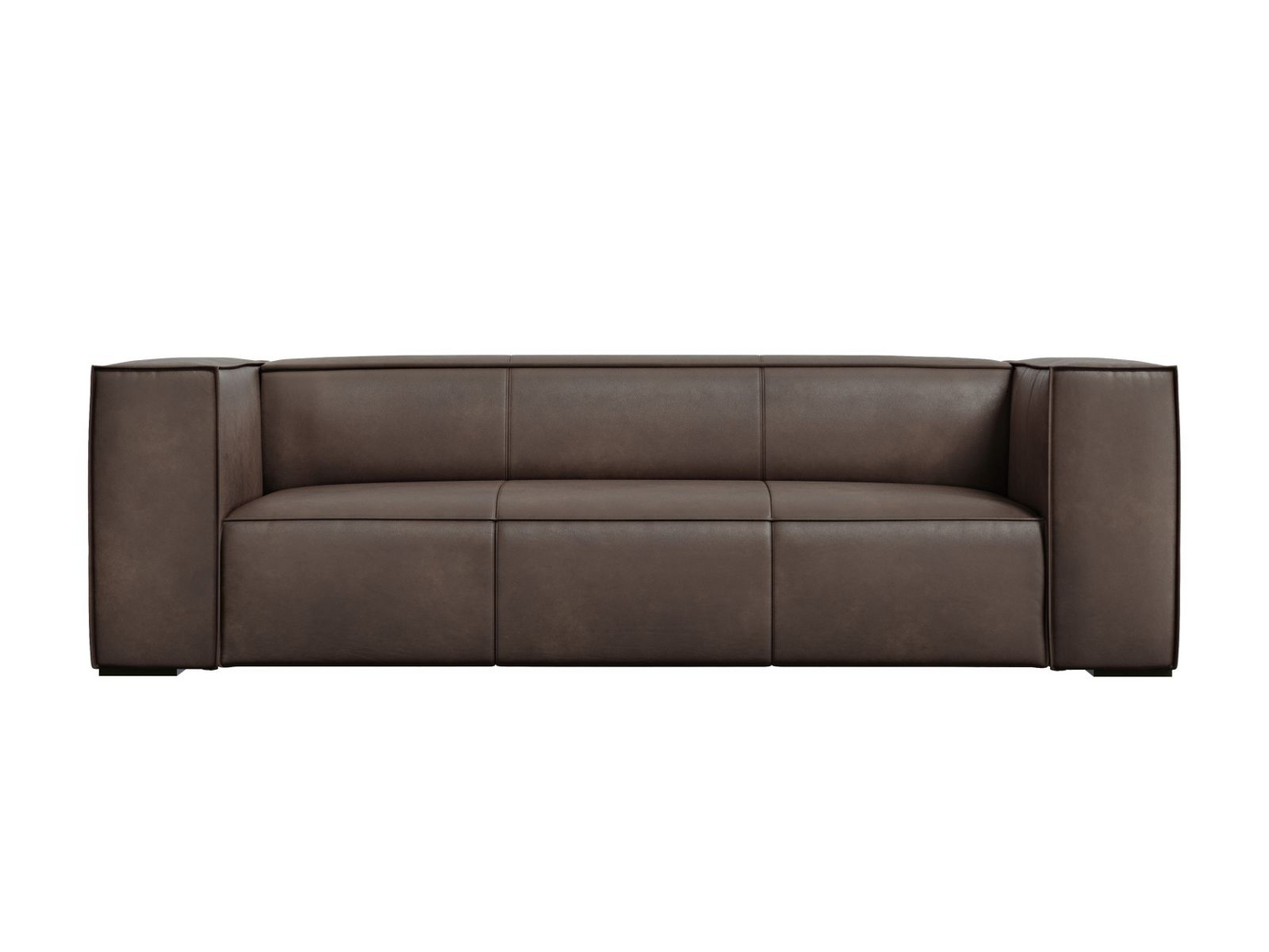 Cosmopolitan Design ekte skinn sofa, 
