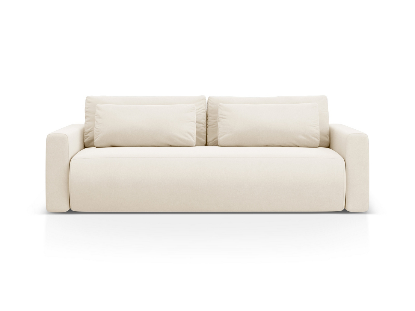 Cosmopolitan Design fløyelssovesofa med oppbevaring, 