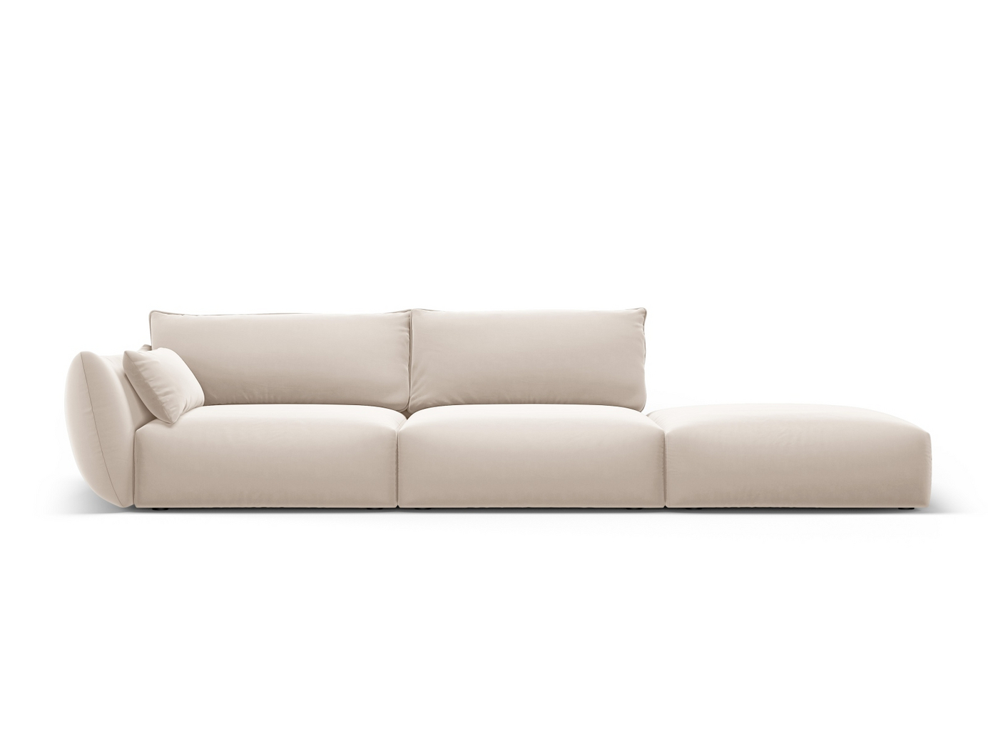 Cosmopolitan Design høyrevendt fløyelssofa, 