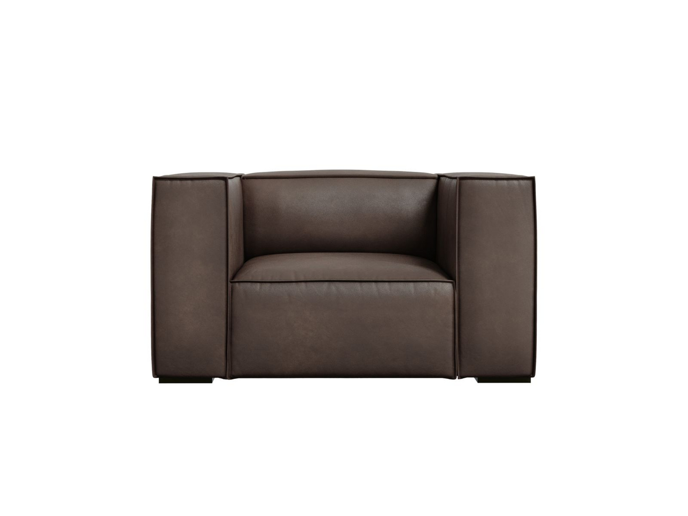 Cosmopolitan Design ekte skinn lenestol, 