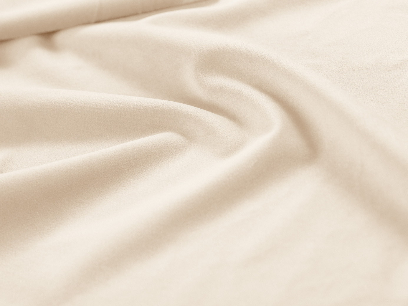 Cosmopolitan Design kontinentalseng, "Arendal", 206 × 210 × 100 cm, Bluvel, svarte plastben