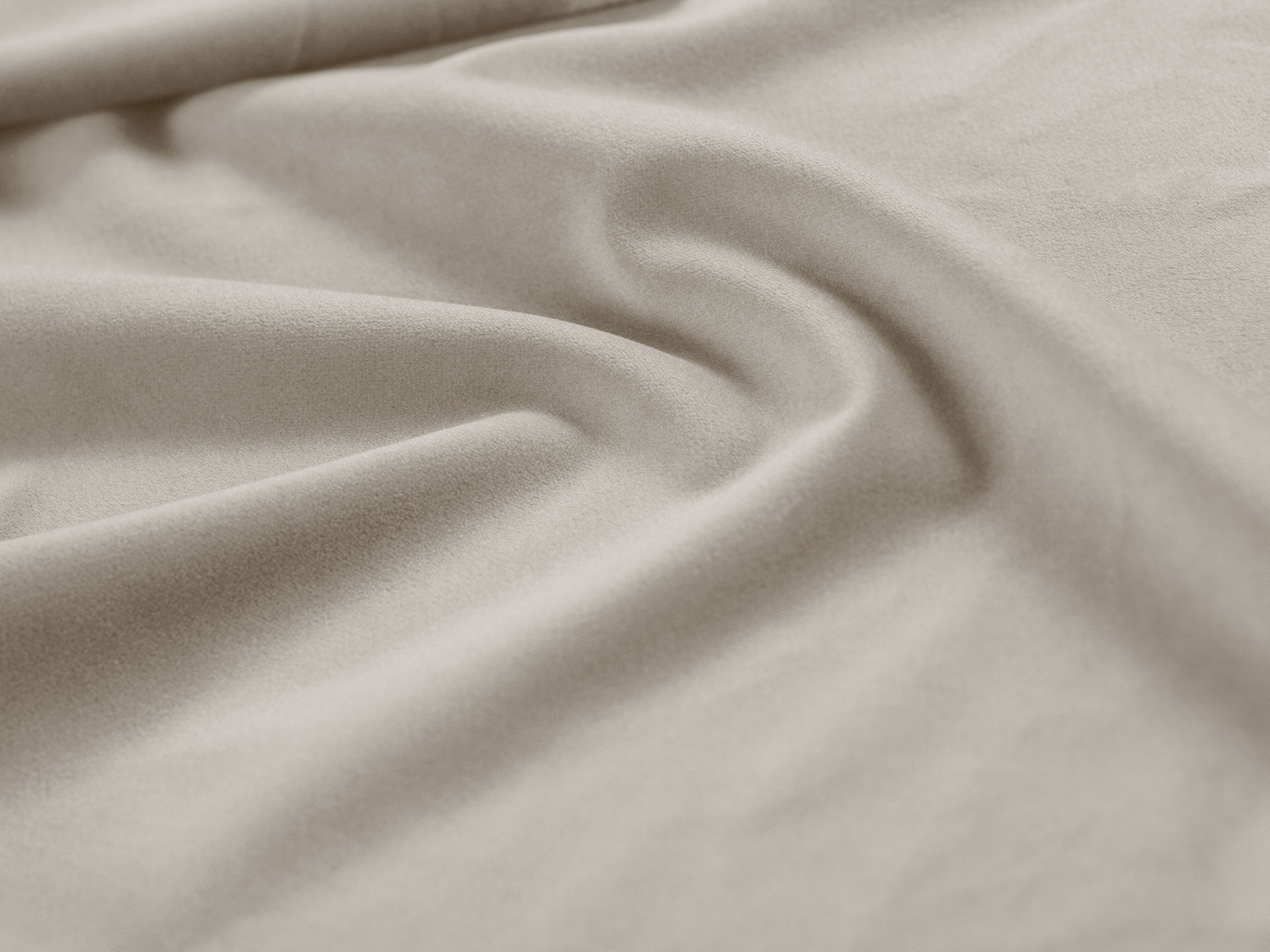 Cosmopolitan Design fløyelsseng med oppbevaring og sengegavl, "Campi", 208 × 230 × 80 cm, Bluvel, svarte plastben