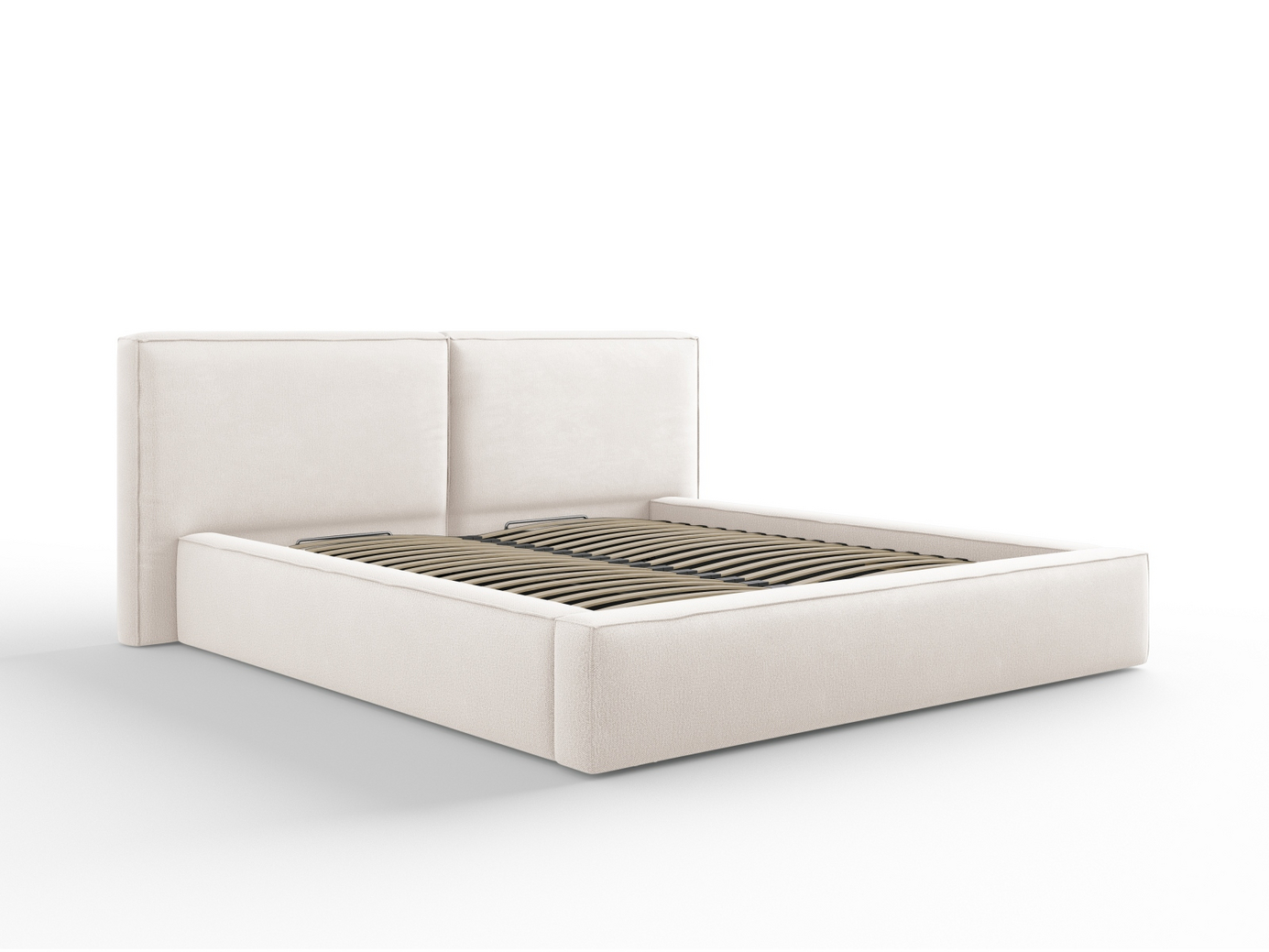 Cosmopolitan Design seng med oppbevaring og dobbel sengegavl, 