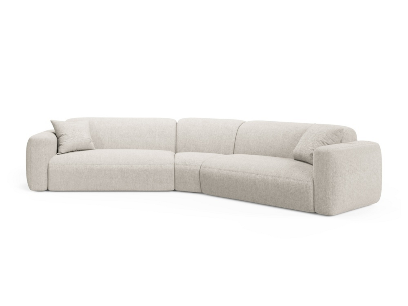 Cosmopolitan Design symmetrisk modulhjørnesofa, 