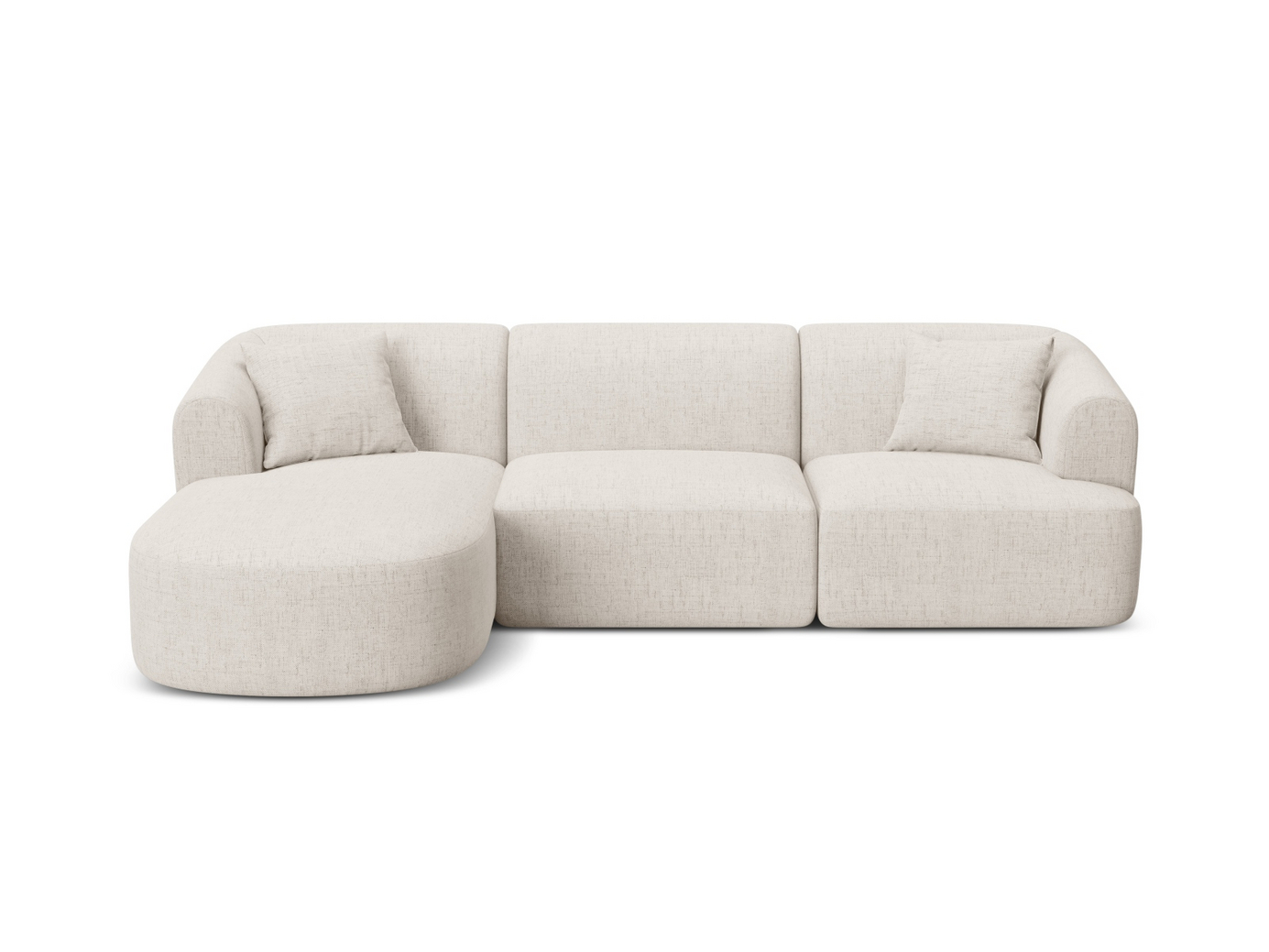 Cosmopolitan Design venstrevendt modulhjørnesofa, 