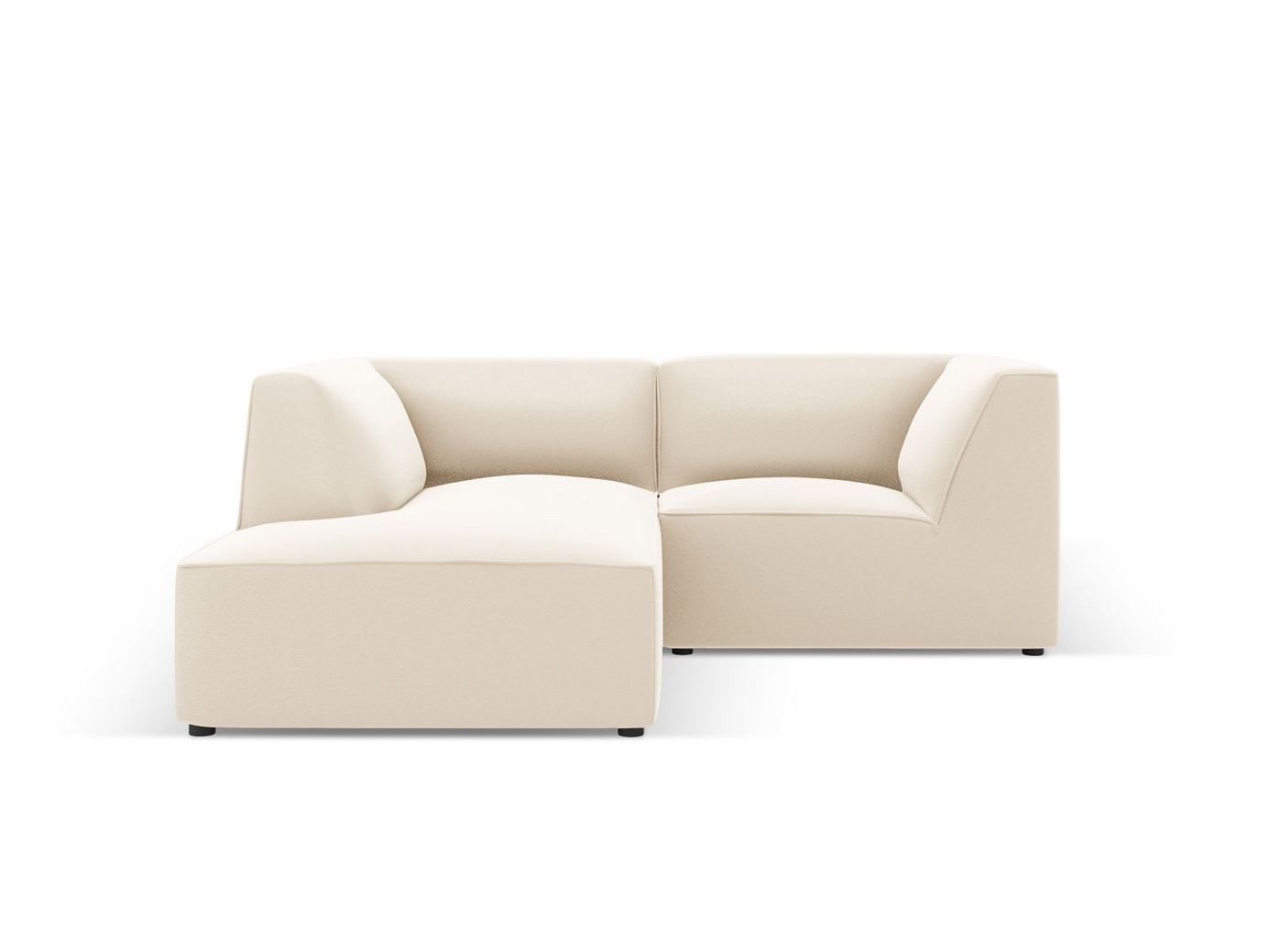 Cosmopolitan Design venstrevendt kunstlærmodulhjørnesofa, 