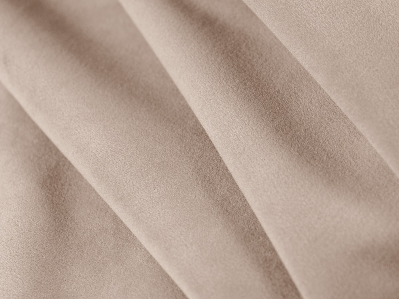 Cosmopolitan Design høyrevendt fløyelsmodulhjørnesofa, "Strino", 3-seter, 308 × 136 × 78 cm, Salvador, svarte plastben