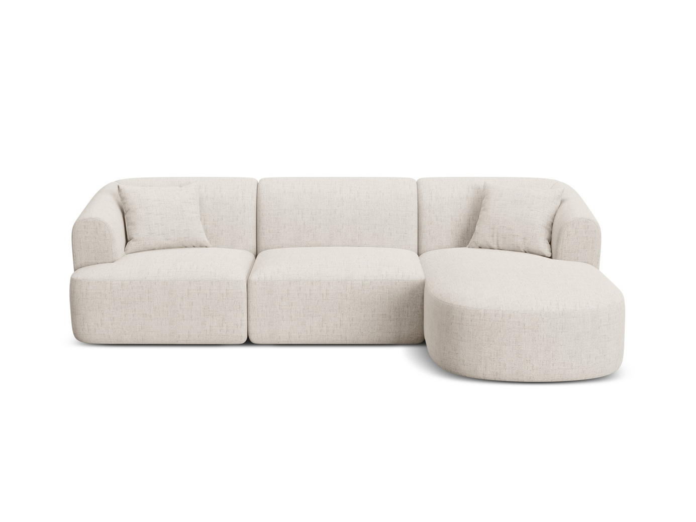 Cosmopolitan Design høyrevendt modulhjørnesofa, 