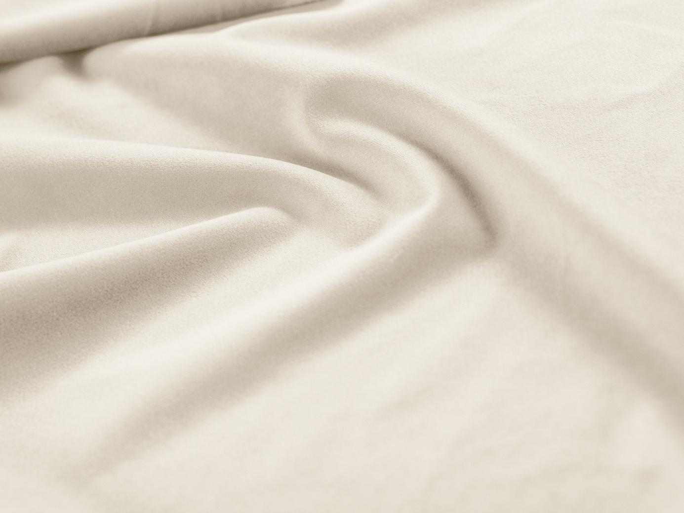 Cosmopolitan Design fløyelspanoramasofa, "Bali", 9-seter, 327 × 256 × 75 cm, Bluvel, gullfargede metallben