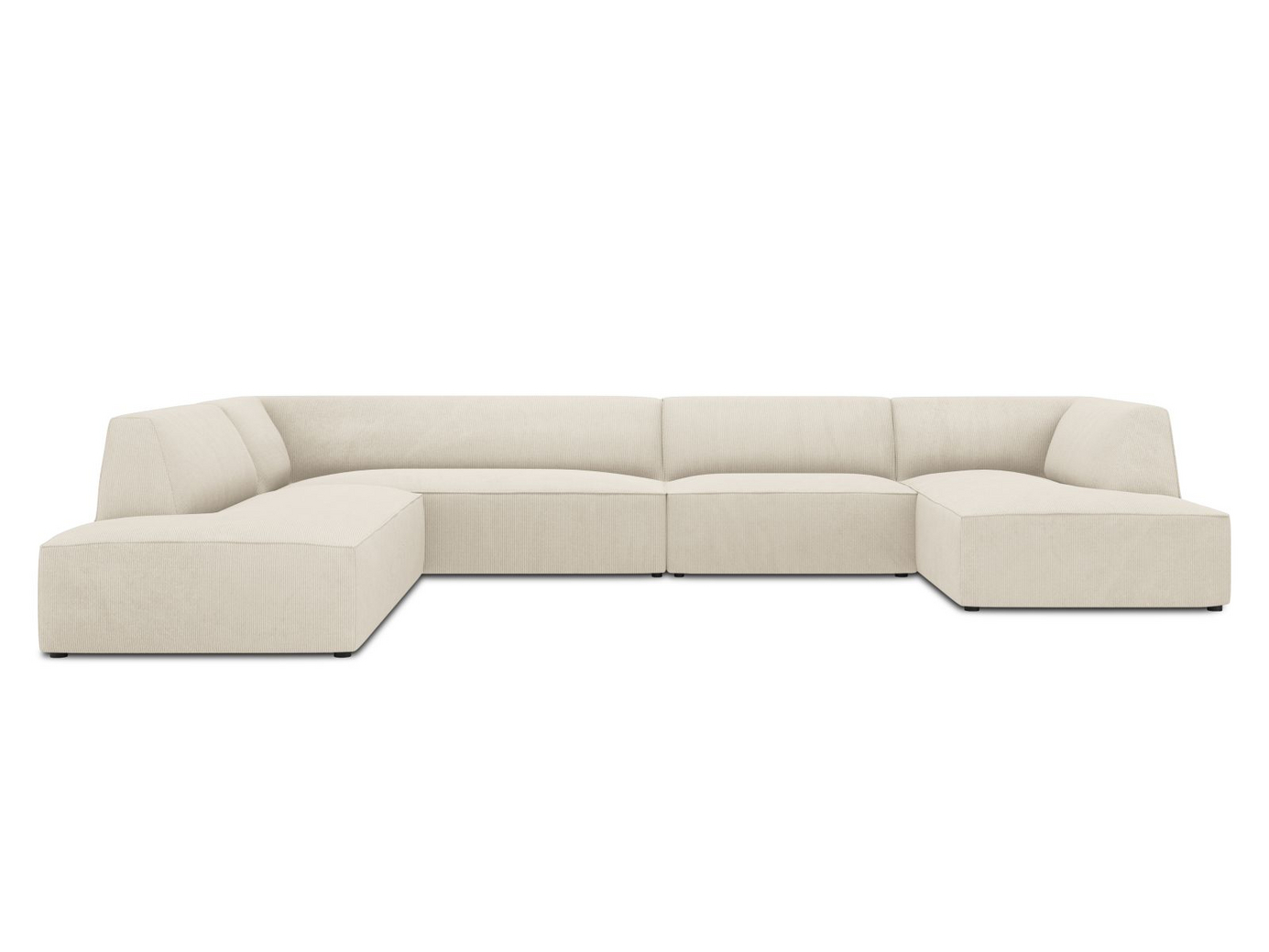 Cosmopolitan Design venstrevendt panoramahjørnesofa, 