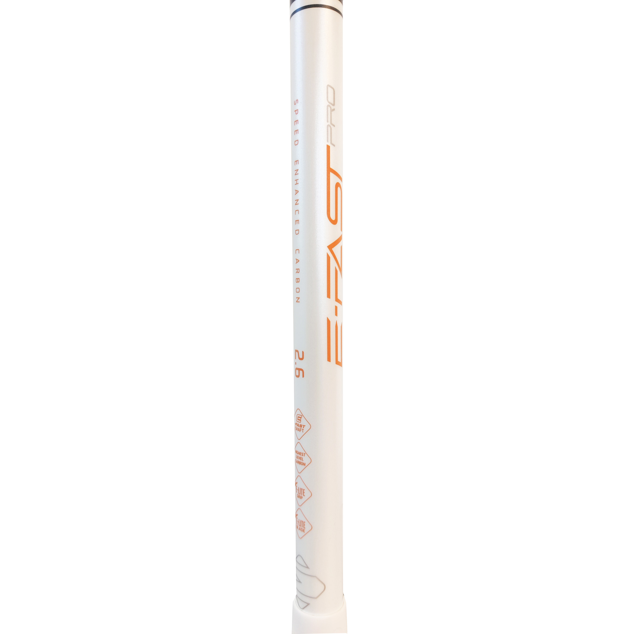 Exel E-Fast Pro 2.6 Oval Mb Innebandykølle, Hvit