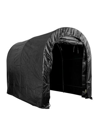 Fornorth Bærbar Garasje 1.6x2.4m, Svart