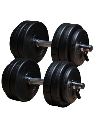 Fit'n Shape 2x Justerbare Håndvekter, 30kg
