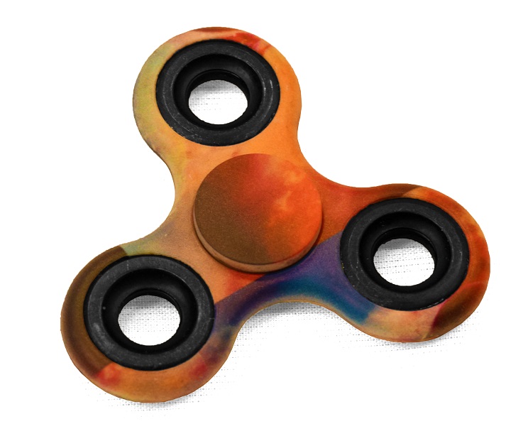 Fidget Spinner Sett, 4 Spinners