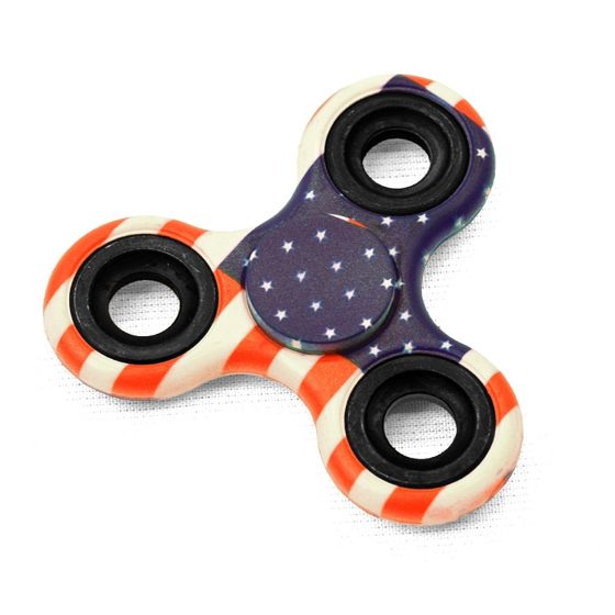 Fidget Spinner Finger Spinner, Stjerner & Striper