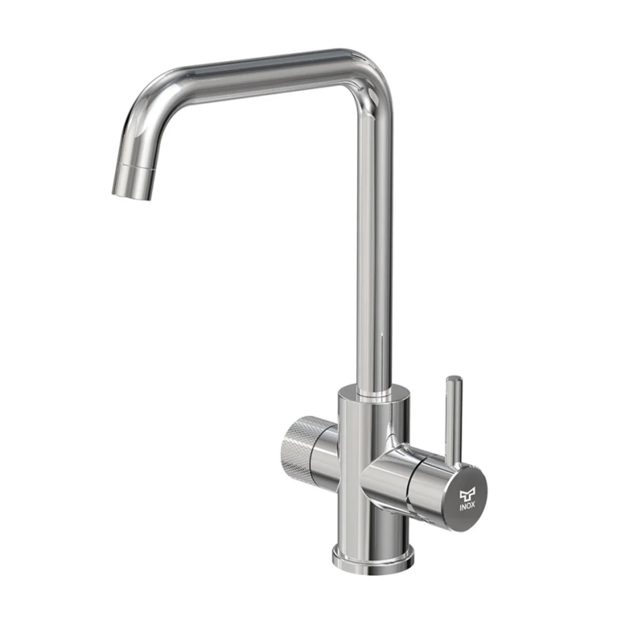 Kjøkkenbatteri INOX by Tammiholma Q1, U-tut, oppvaskmaskintilkobling