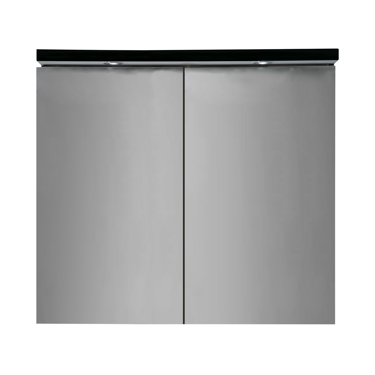 Lykke Speilskap Nordic Original 78x13x70cm, svart