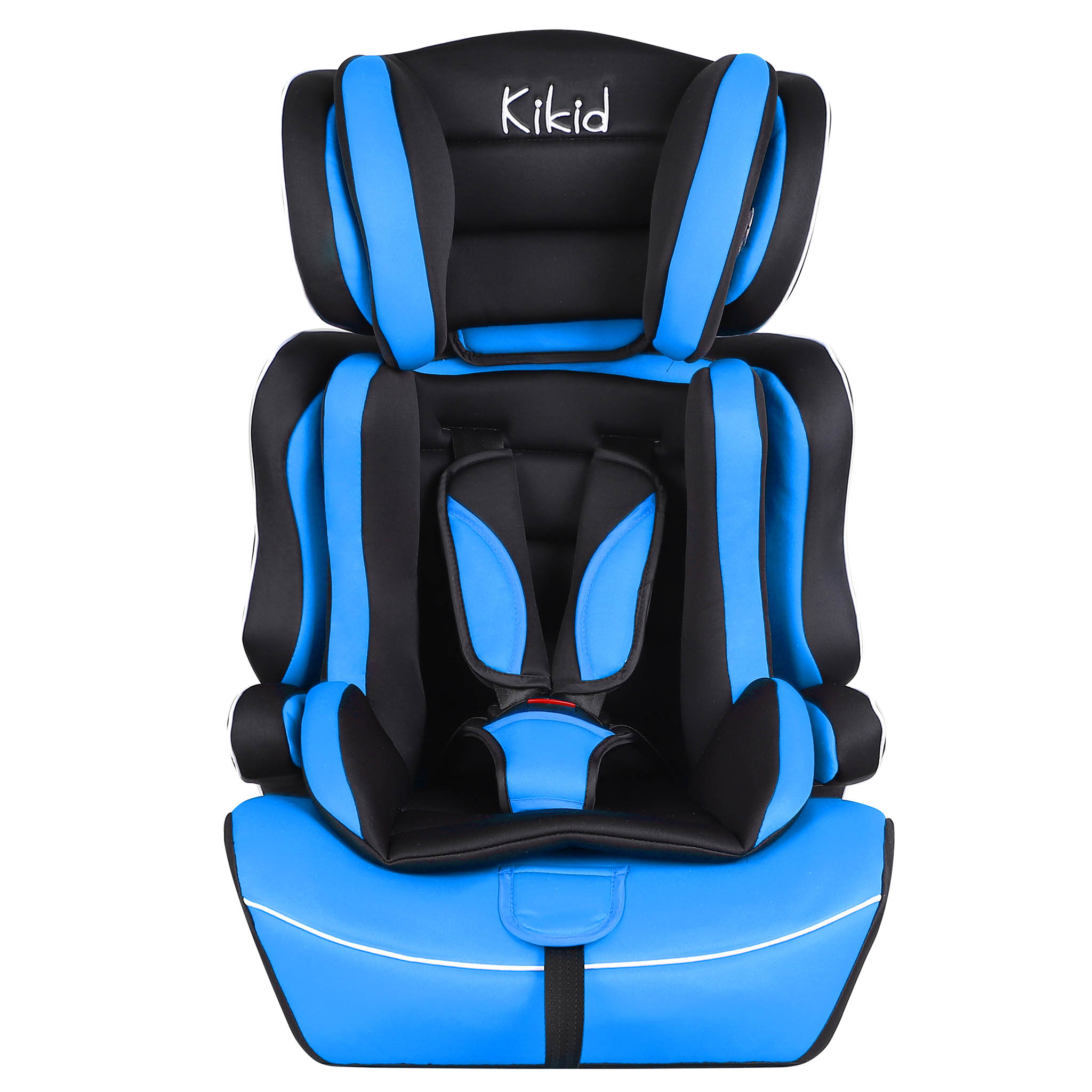 Kikid Bilstol Basic 76-150cm R129, Svart Blå