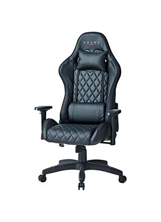 Kuura Gaming Gamingstol med RGB, svart