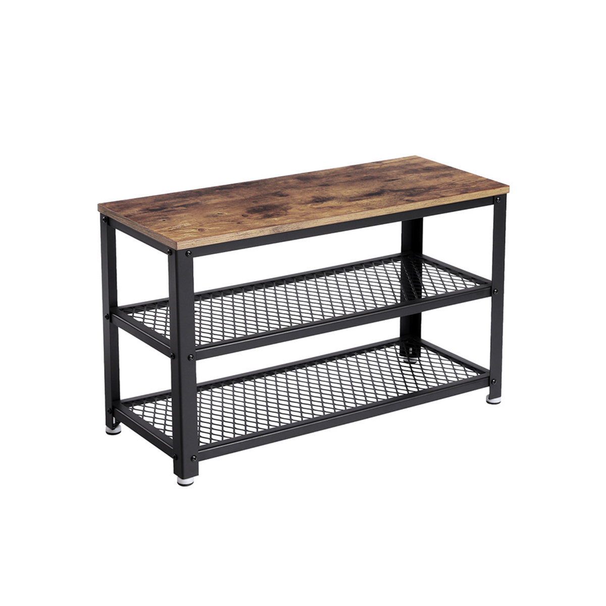 Vasagle skobenk, 2 hyller, 73 × 30 × 45 cm, LBS073