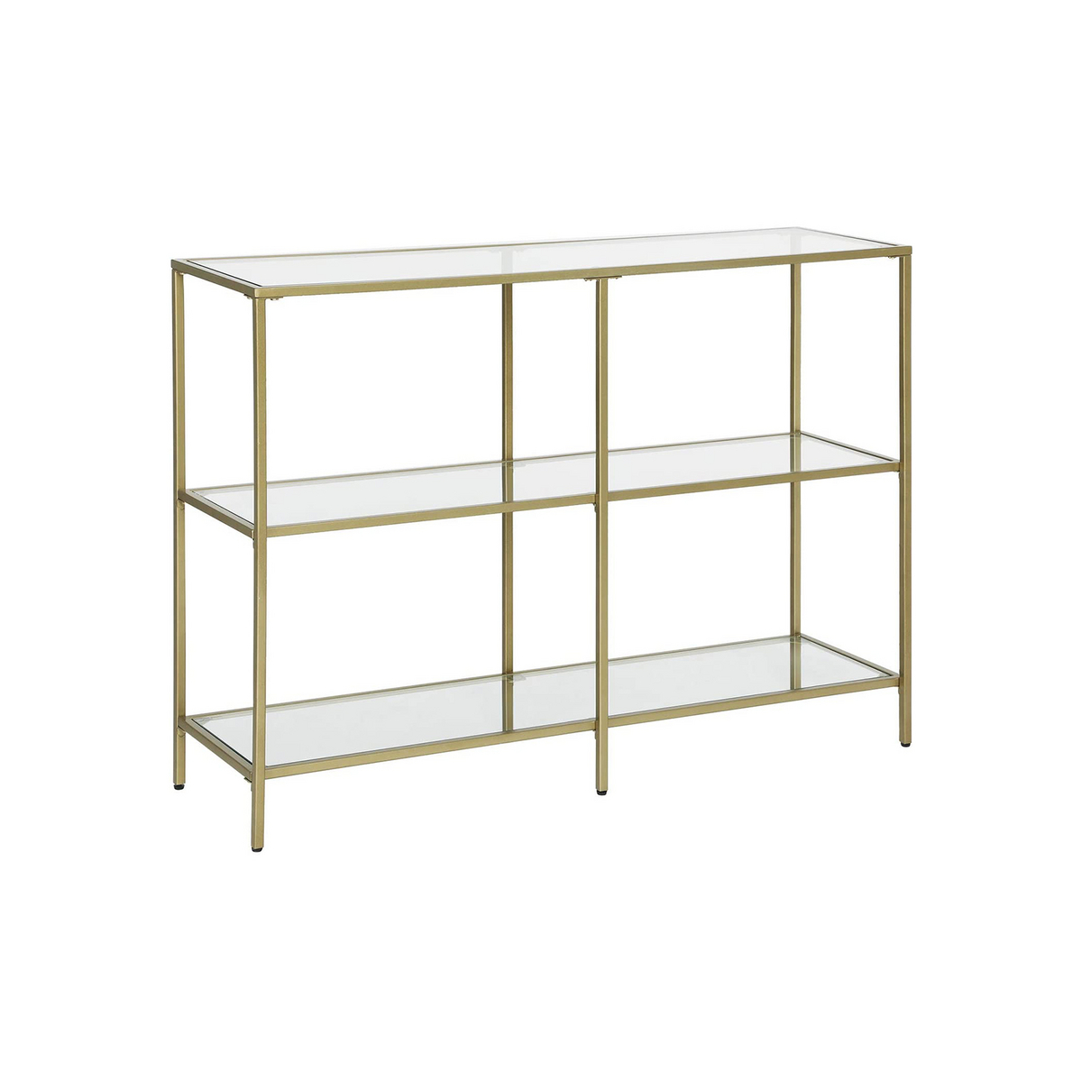 Vasagle konsollbord, 3 hyller, 100 × 30 × 73 cm, LGT027