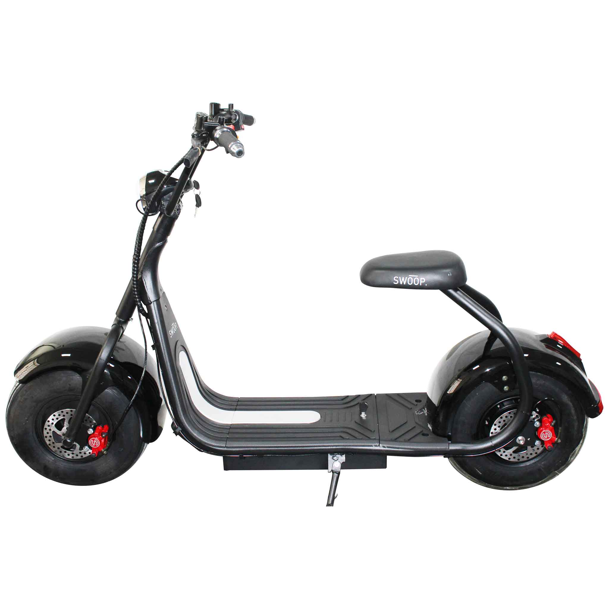 Swoop El Sparkesykkel med Sete Cruiser Svart N3