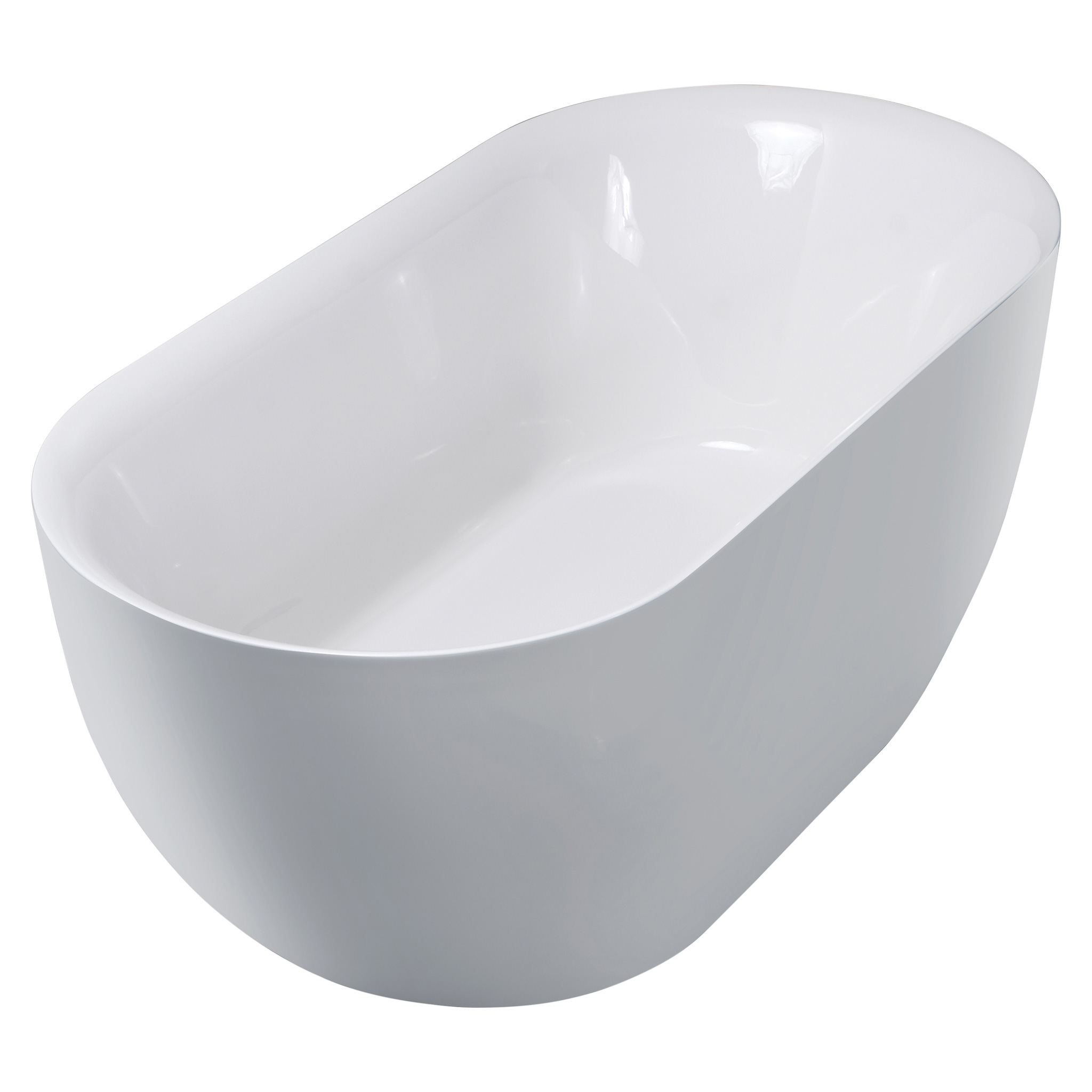 Lykke Badekar Arctic Deluxe 1500x750x580mm, hvit