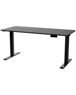 Lykke Elektrisk Hev- og Senk Skrivebord M200, svart, 120 x 60cm