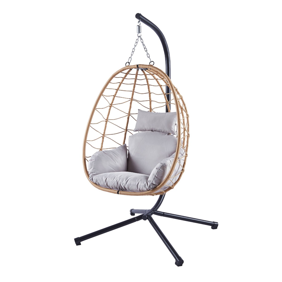 Lykke Hengestol Egg Stol, naturlig