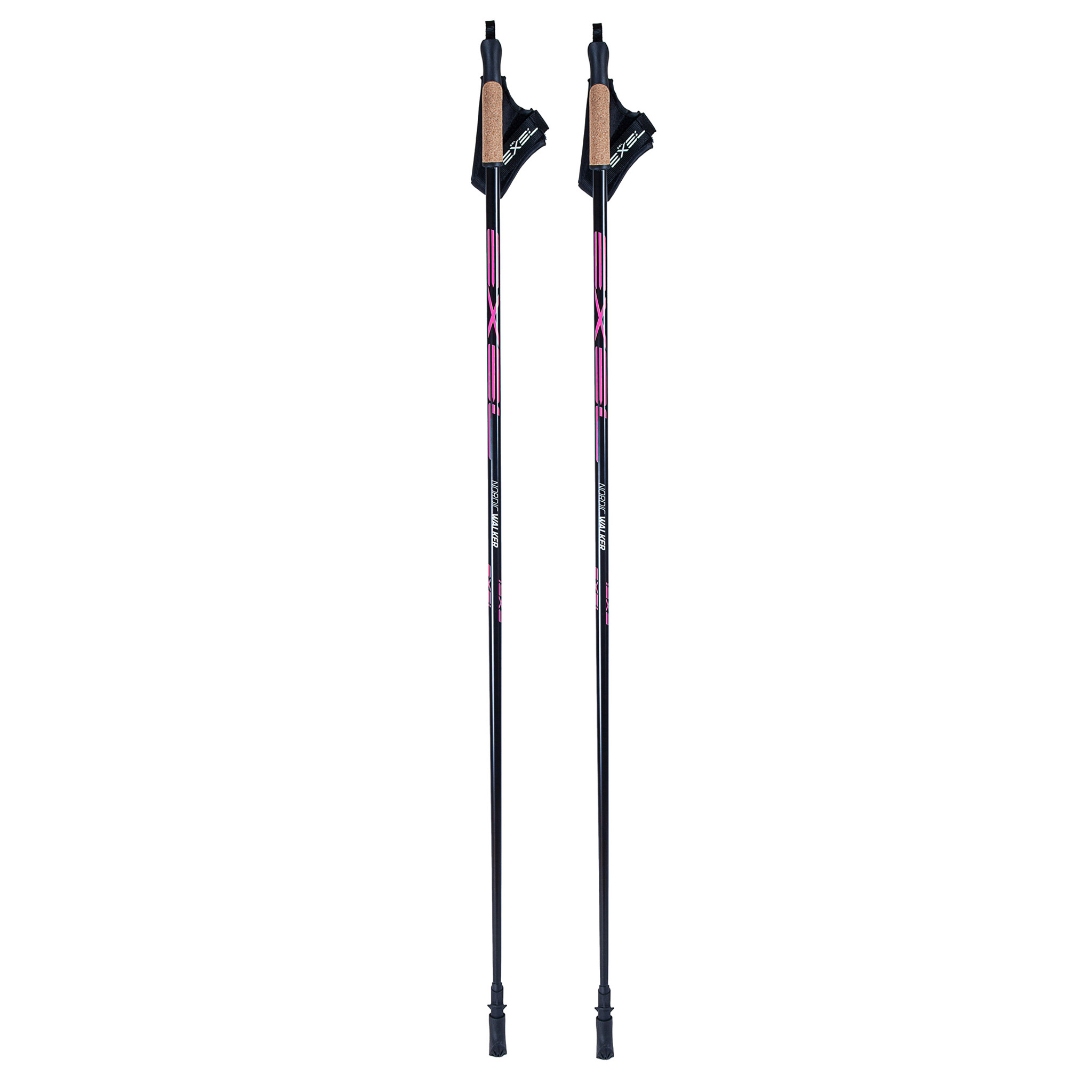 Exel Nordic Walker Staver for stavgang Rosa