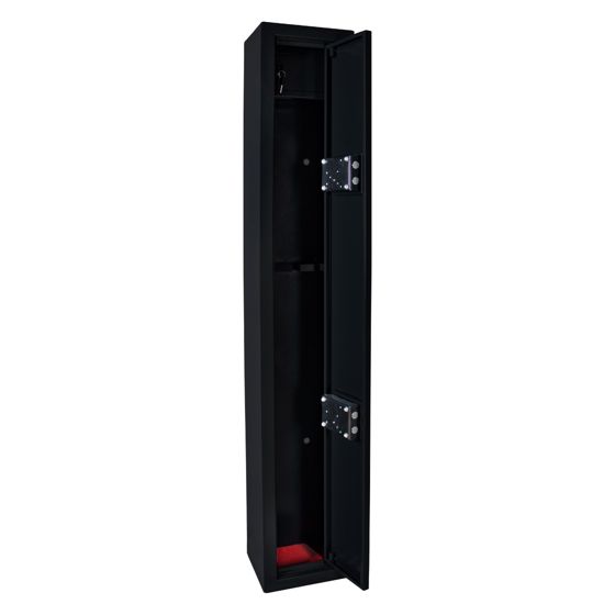 Trekker våpenskap for 3 våpen AS300, svart