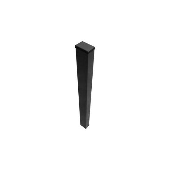 Fornorth Gjerdestolpe 220cm, svart