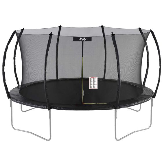 React Aero Trampoline 3,96m med sikkerhetsnett