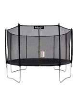 React Trampoline 427cm med Sikkerhetsnett