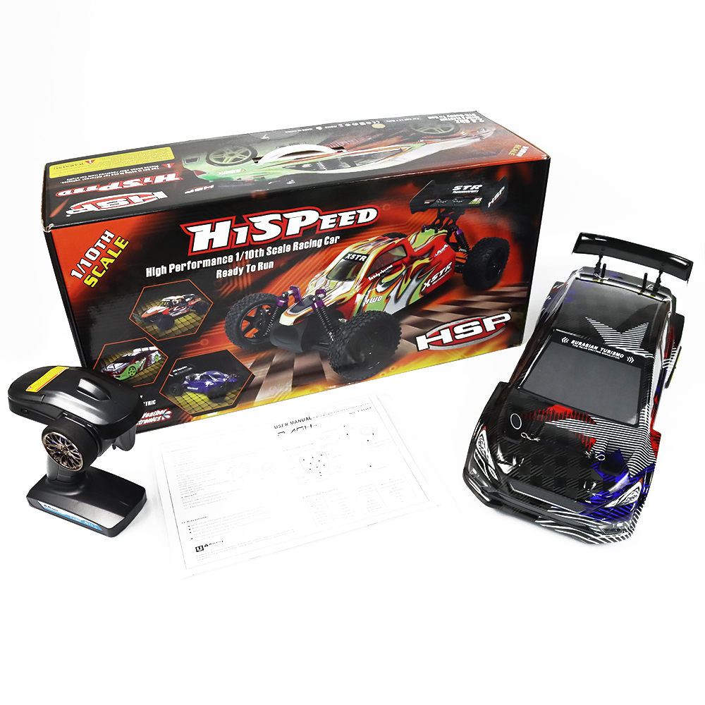 React RC-bil XSTR Power Nitro 4WD, svart