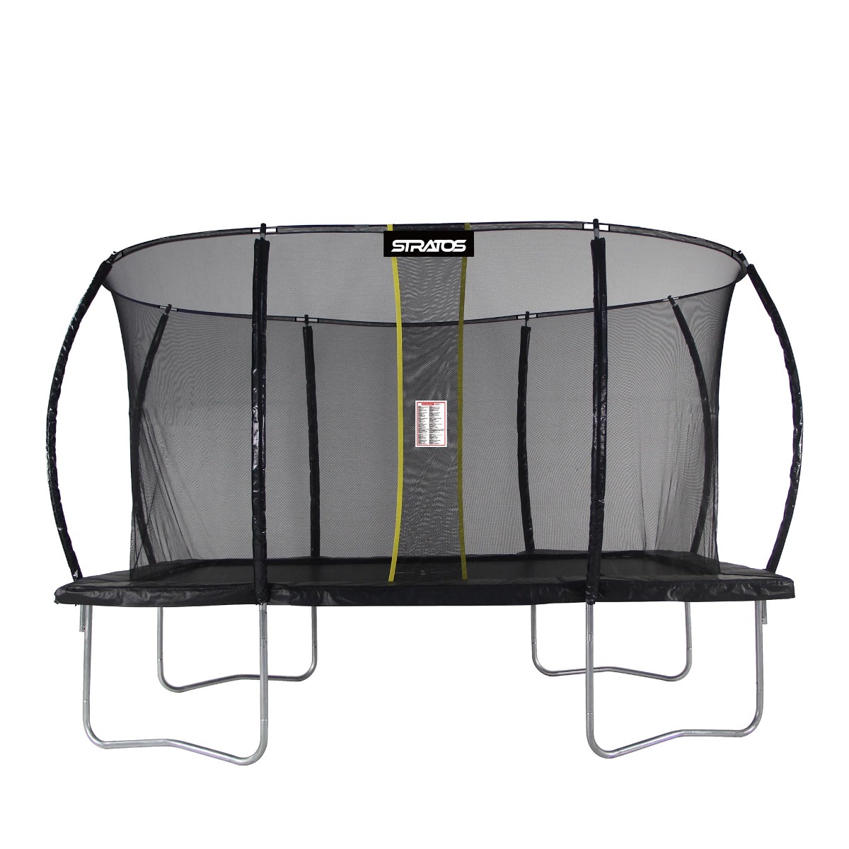 Stratos Rektangulær Trampoline 8x12 ft / 244X366 cm