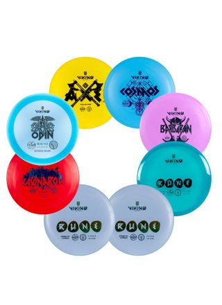 Viking Discs Startsett (8 frisbees)